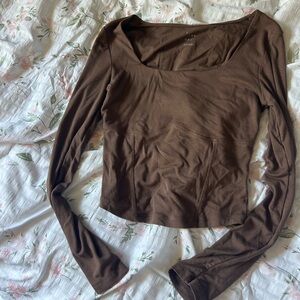 Brown long sleeve